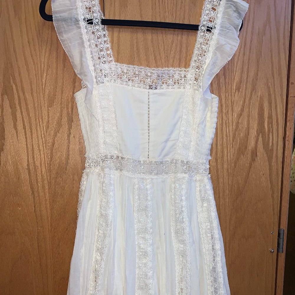 white dress